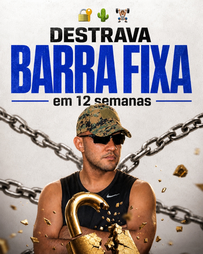 Capa Destravando Barra Fixa em 12 Semanas